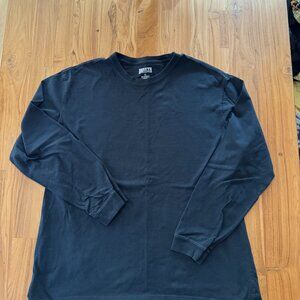 Duluth Trading Co Longtail Long Sleeve T-shirt - black (XL)